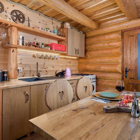 Villa Rustic Roza With Outdoor Pool In Kupjak